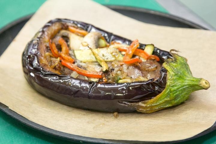 Eggplant with chicken liver - Food, Recipe, Eggplant, Liver, Longpost