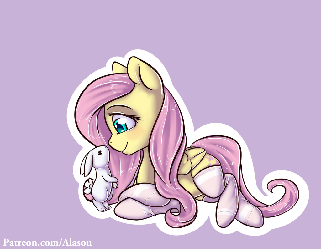 Fluttersocks - My little pony, Fluttershy, Alasou