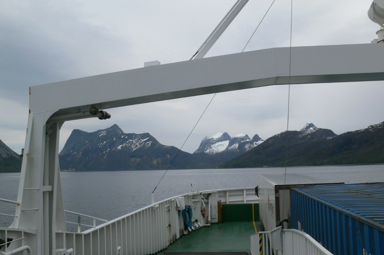 Northern Norway - My, Norway, The photo, Sea, The mountains, Reindeer, Longpost, , wildlife