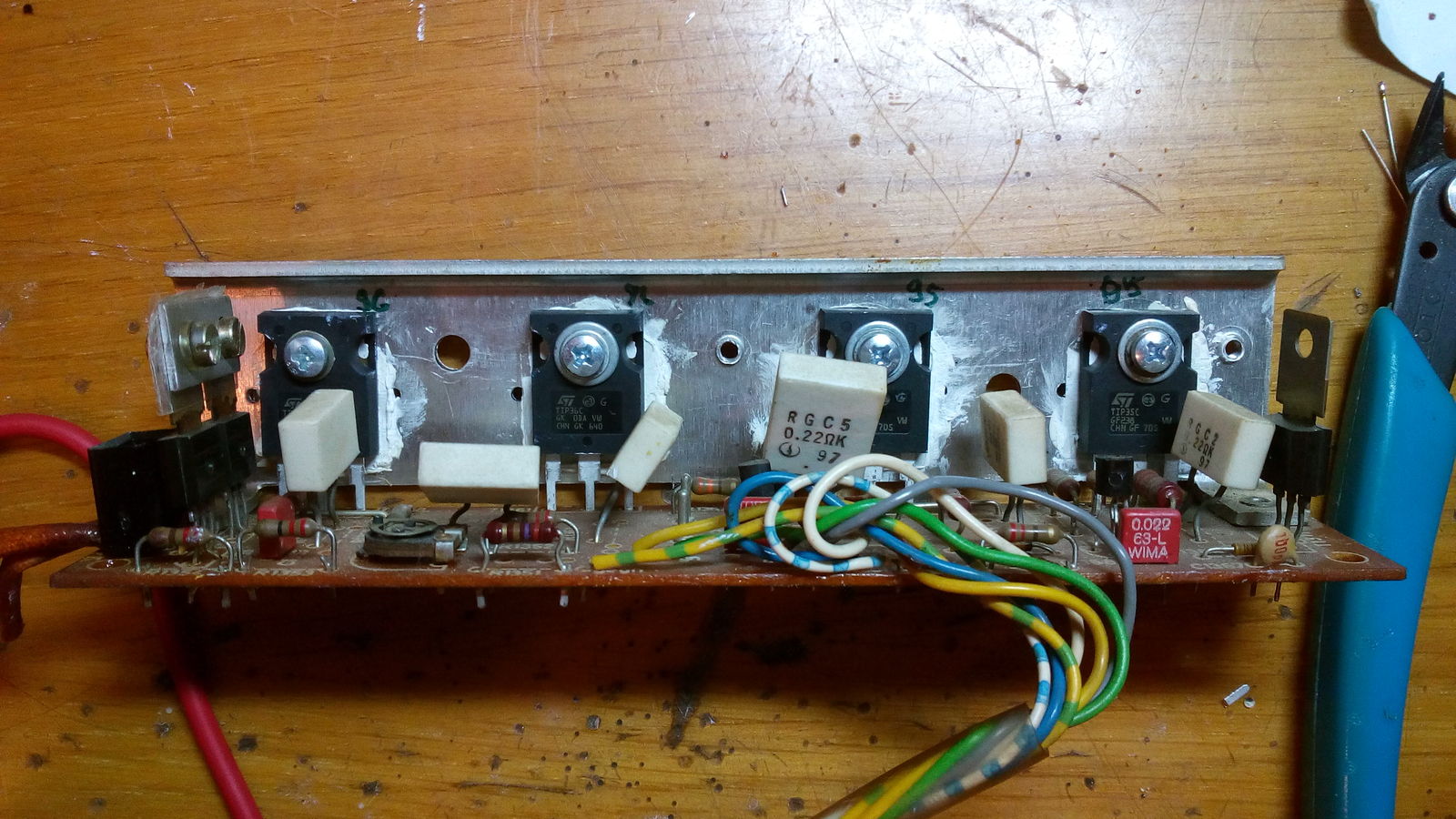 Amplifier repair SABA MI215 - My, Electronics repair, Samara, Folk Audio Custom, Amplifier, Longpost