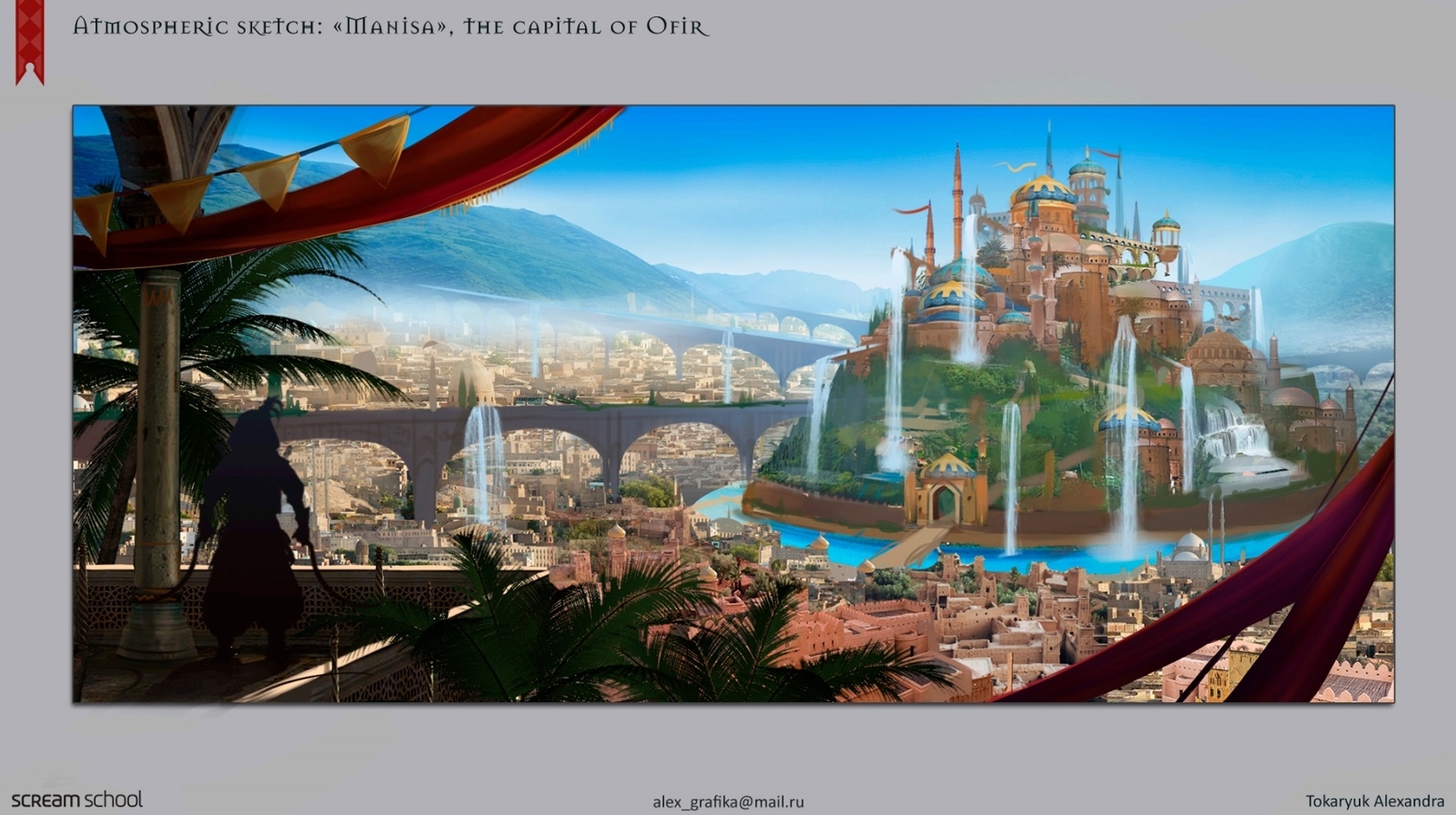 The artist created the concept of Arabic DLC for the third The Witcher - Longpost, Witcher, The Witcher 3: Wild Hunt, Concept Art, DTF