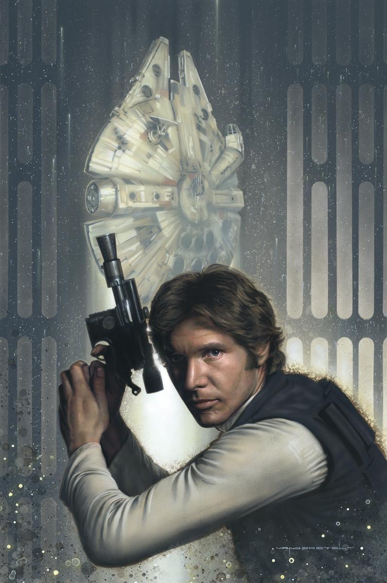 Official art. Drawings by Jerry Vanderstelt - Star Wars, Princess Leia, Darth vader, Han Solo, Tarkin, Obi-Wan Kenobi, Chewbacca, Longpost
