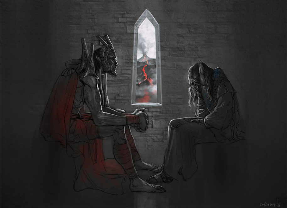 I want to see you by one-bound - The Elder Scrolls, The Elder Scrolls III: Morrowind, Арт, DeviantArt