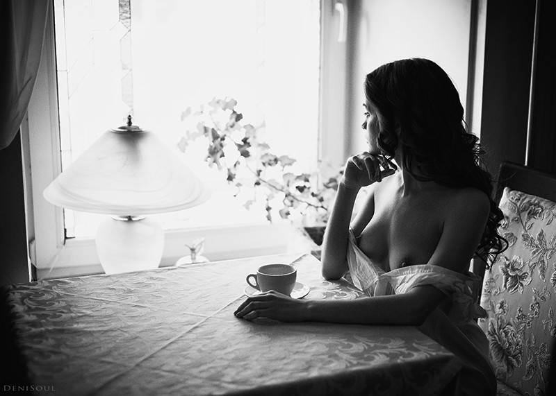 Good morning! (nude girls and coffee - 26) - NSFW, Erotic, Girls, Good morning, , A selection, Naked, Nudity, Longpost