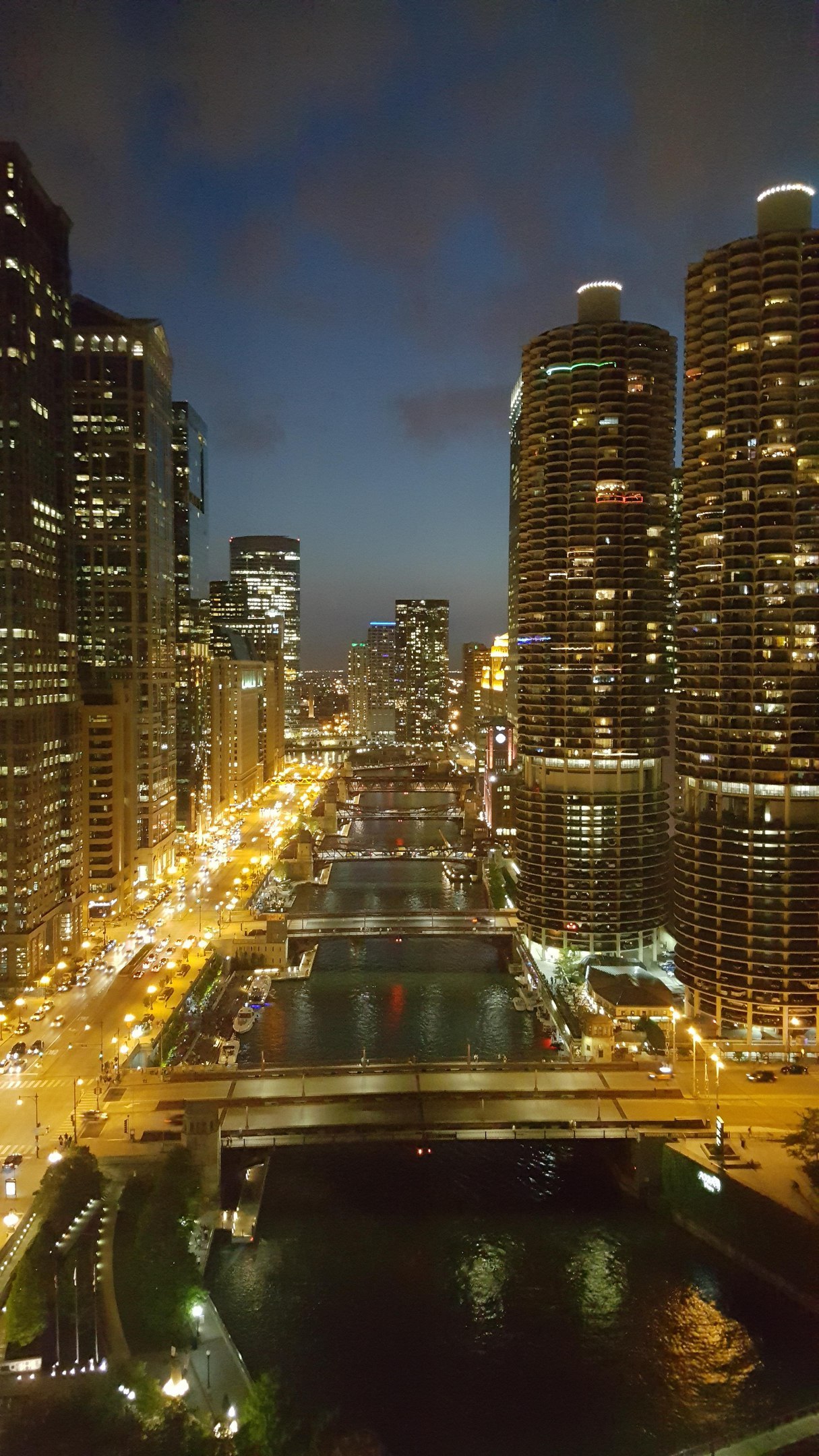 View from hotel room in Chicago - Chicago, View from the window