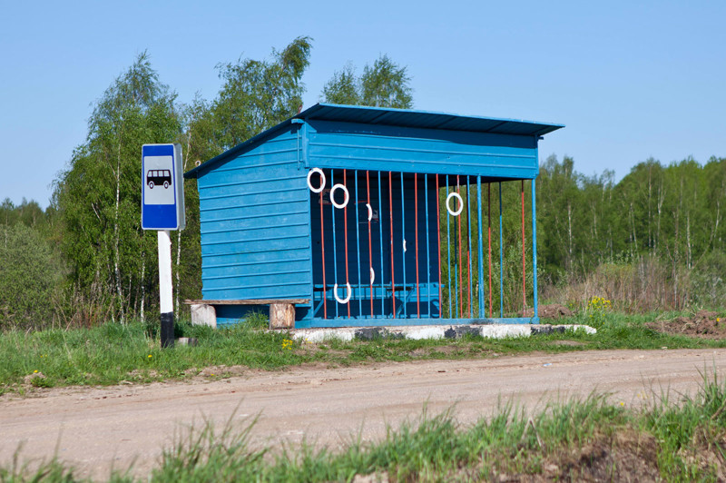 Провинциальные автобусные остановки - Остановки, Провинция, Автобус, Россия, СНГ, Длиннопост