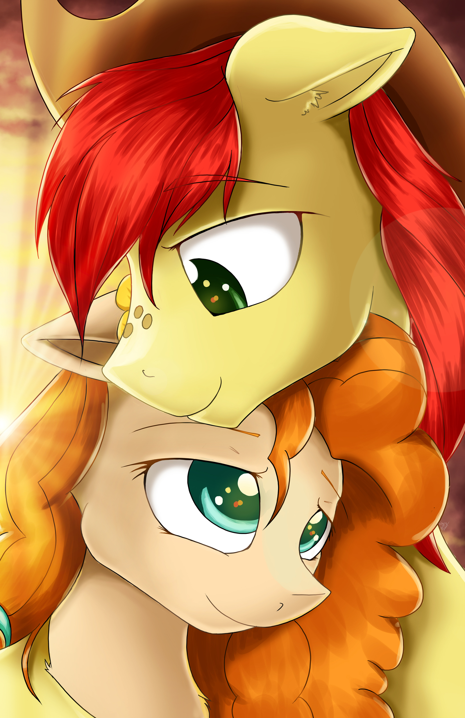 The Perfect Pear - My Little Pony, PonyArt, Bright Mac, Pear Butter, MLP Season 7