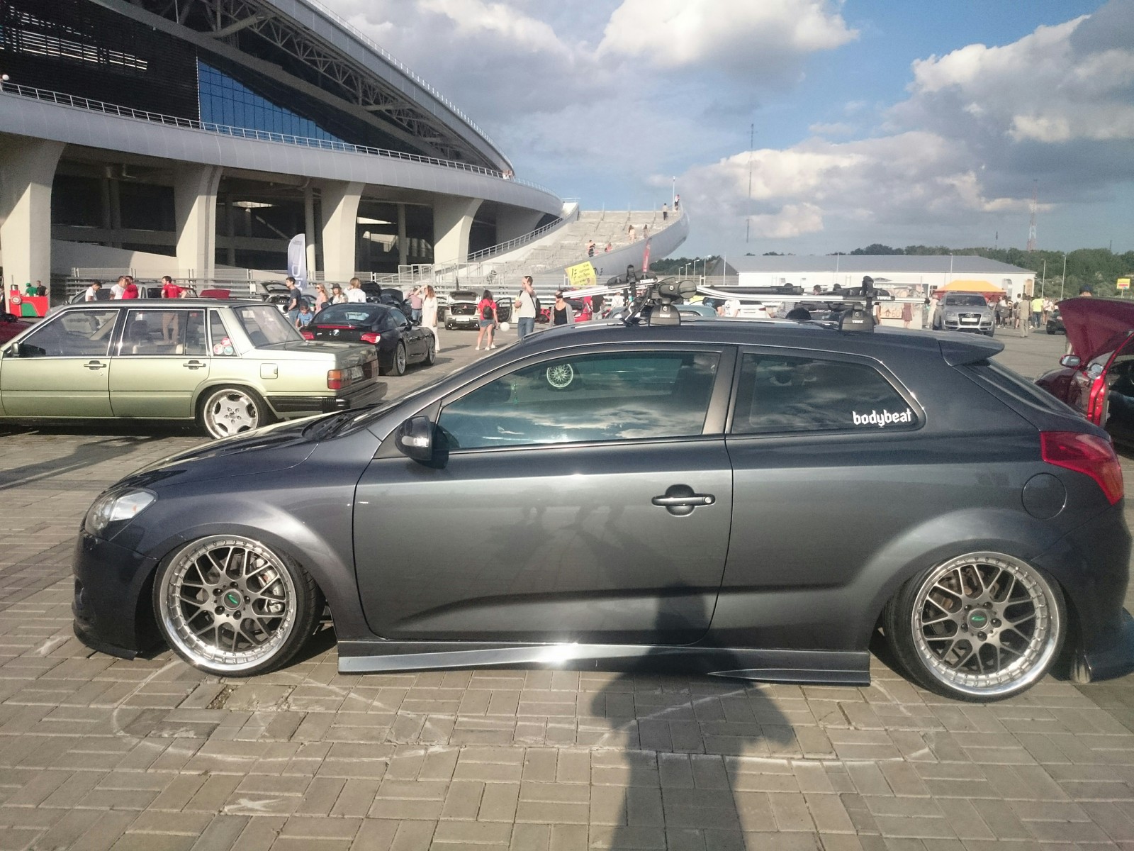 Exhibition of cars in Kazan Arena - My, Motorists, , Cool cars, Jdm, Lowrider, Longpost