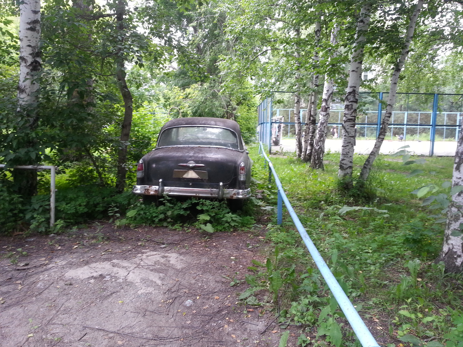 There is nothing sadder than a beast locked in a cage. - My, Gaz-21, , Story, the USSR, Courtyard, Retro car, Yekaterinburg, The street