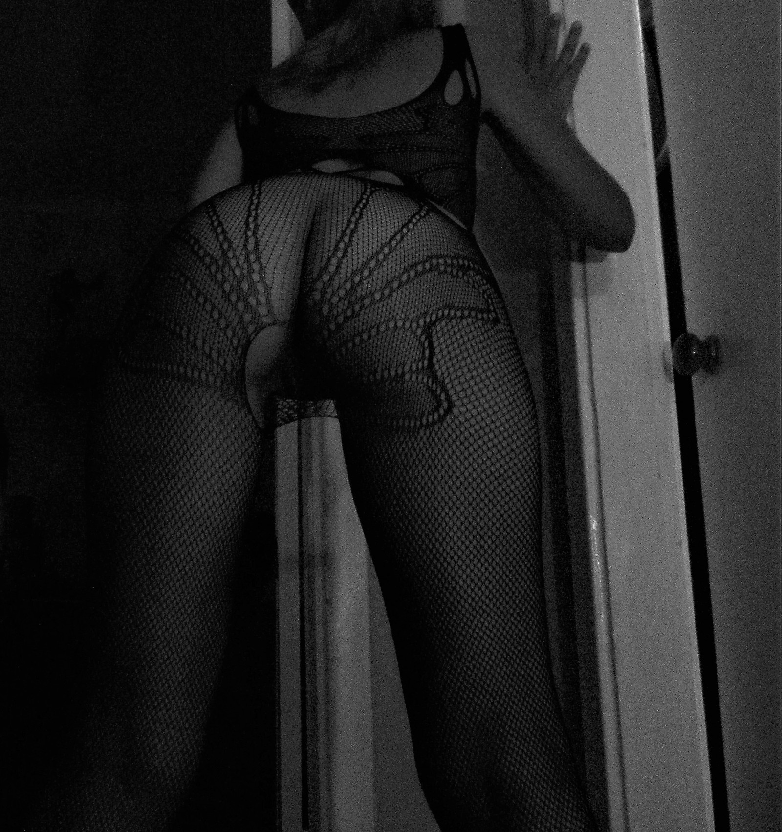 Dark night. - NSFW, My, Net, Lalechka, Selfie, Strawberry, My, Longpost