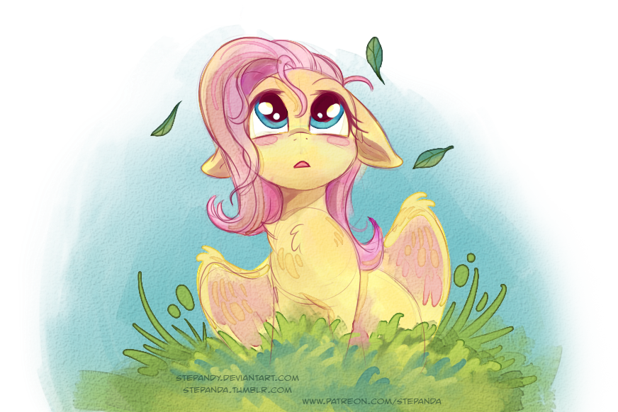 FlutterShy - My Little Pony, PonyArt, Fluttershy, Stepandy