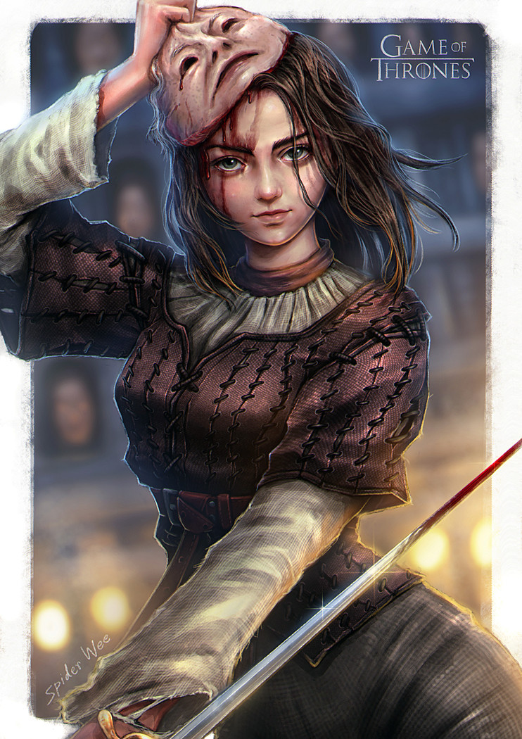 Let's dance? - Game of Thrones, Arya stark, , Art