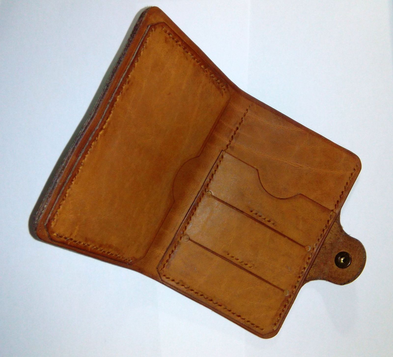 Purse - My, Leather craft, Handmade, Longpost