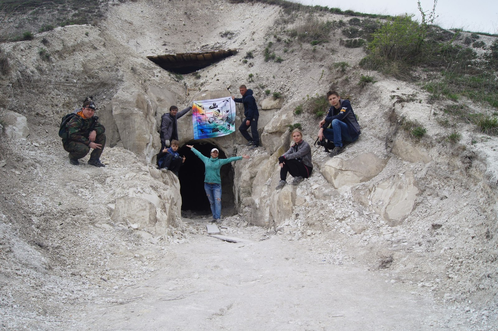 Cave near the village Sands, Voronezh region. - My, Voronezh region, Sand, , Road trip, Travels, Longpost