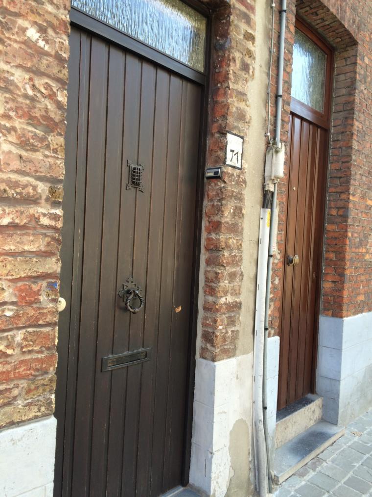 Belgium details: beautiful doors and door handles - My, Belgium, Bruges, Brussels, Door, Door knob, , , Longpost