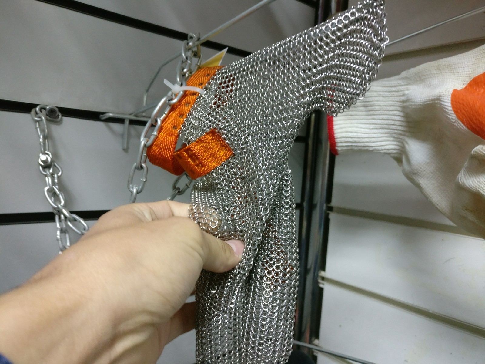 Wow glove... - My, Weird things, Gloves, Chain mail