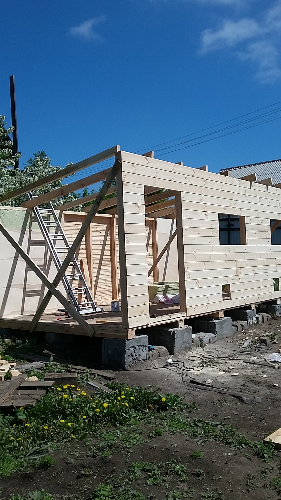 Stationary poultry house / chicken coop. - Woodworking, Chicken coop, Almost long post, Woodworking, Longpost