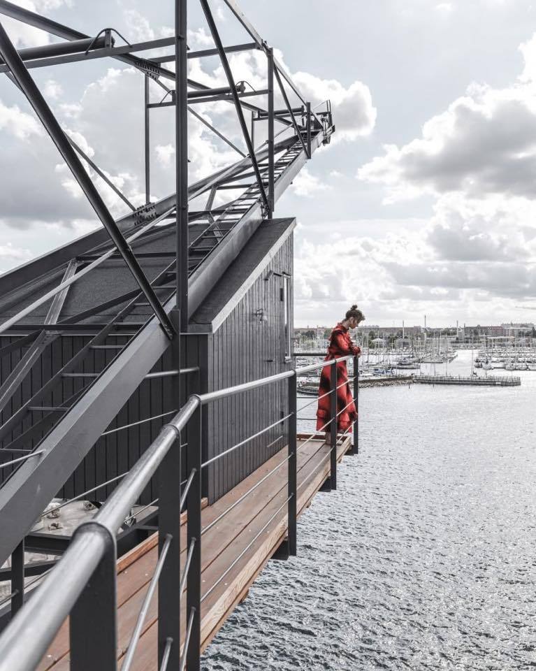 Housing in a 50m crane in Copenhagen - Tap, Interior, Longpost