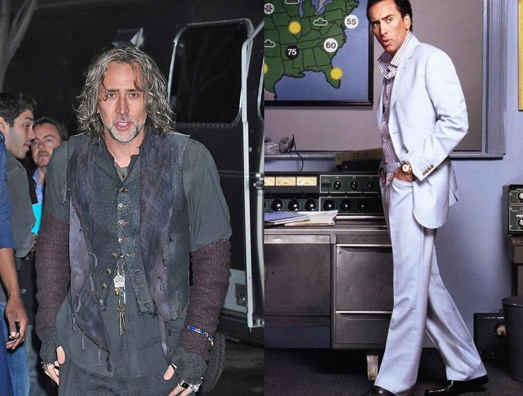 Nick Cage is so different everywhere. - Nicolas Cage, Fashion, Cloth, Outfit, Longpost