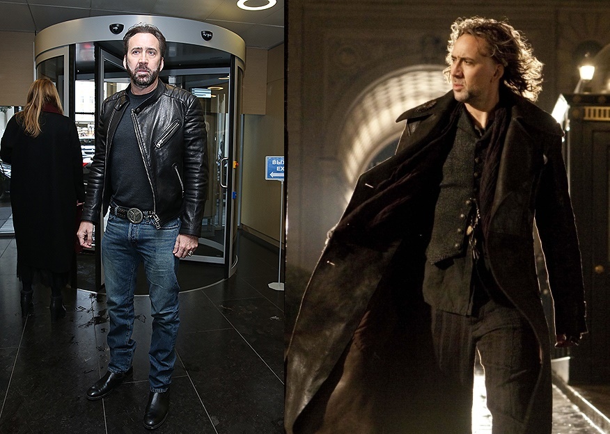 Nick Cage is so different everywhere. - Nicolas Cage, Fashion, Cloth, Outfit, Longpost