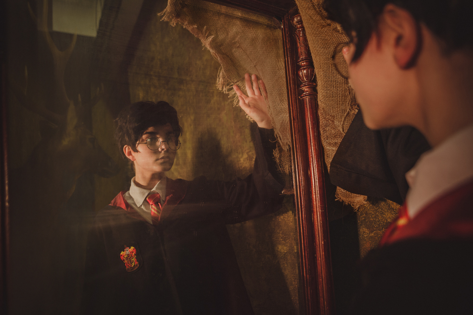 Cosplay FP Part Two: Draco and the Golden Trio - My, Harry Potter, Cosplay, The photo, Longpost