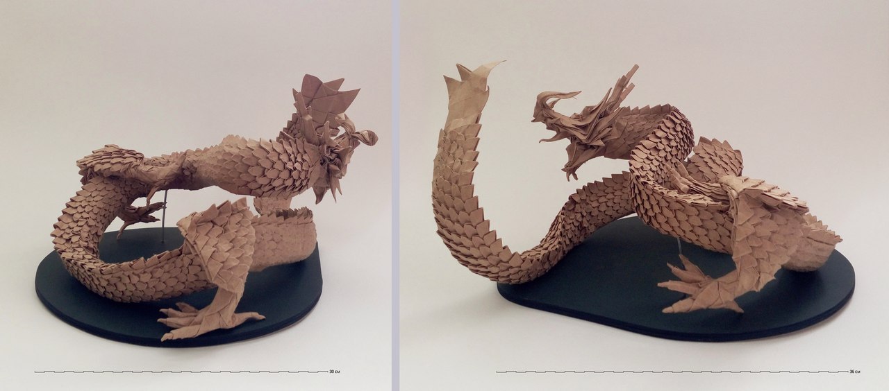 Japanese mythology post: Ryujin - dragon god! - Origami, , Longpost, Japanese mythology