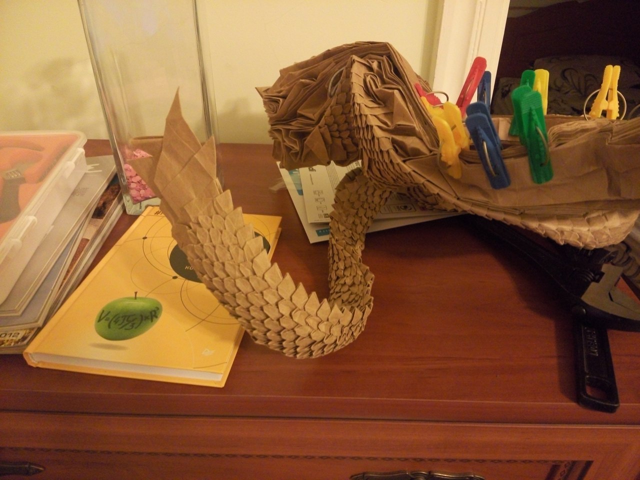 Japanese mythology post: Ryujin - dragon god! - Origami, , Longpost, Japanese mythology