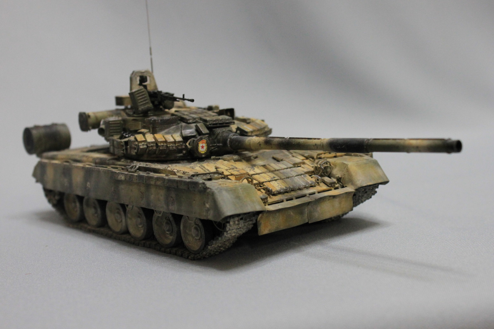 Вторая модель, Т-80БВ - Моё, т-80, Моделизм, 1:35, Trumpeter, Длиннопост