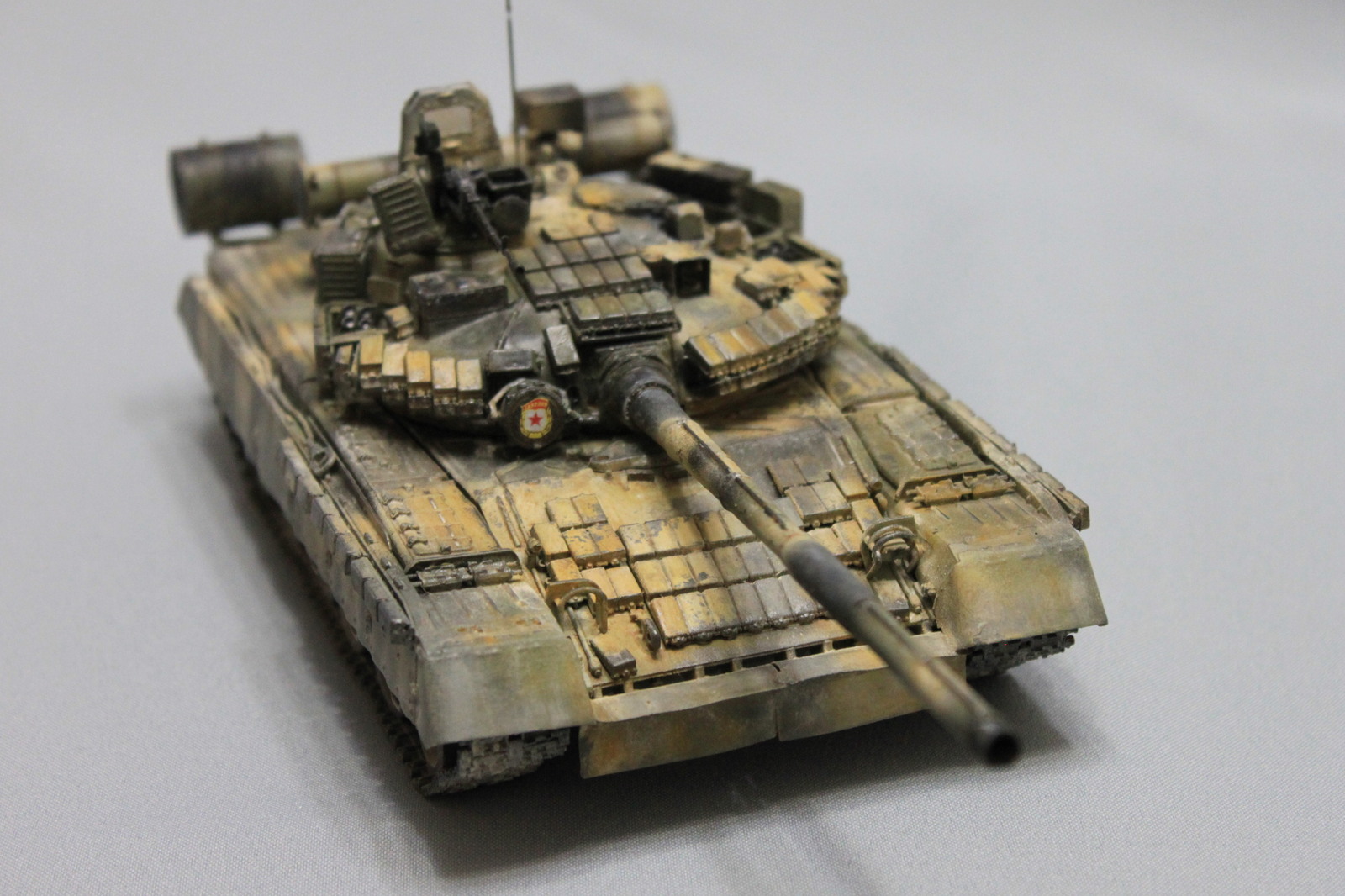 Вторая модель, Т-80БВ - Моё, т-80, Моделизм, 1:35, Trumpeter, Длиннопост