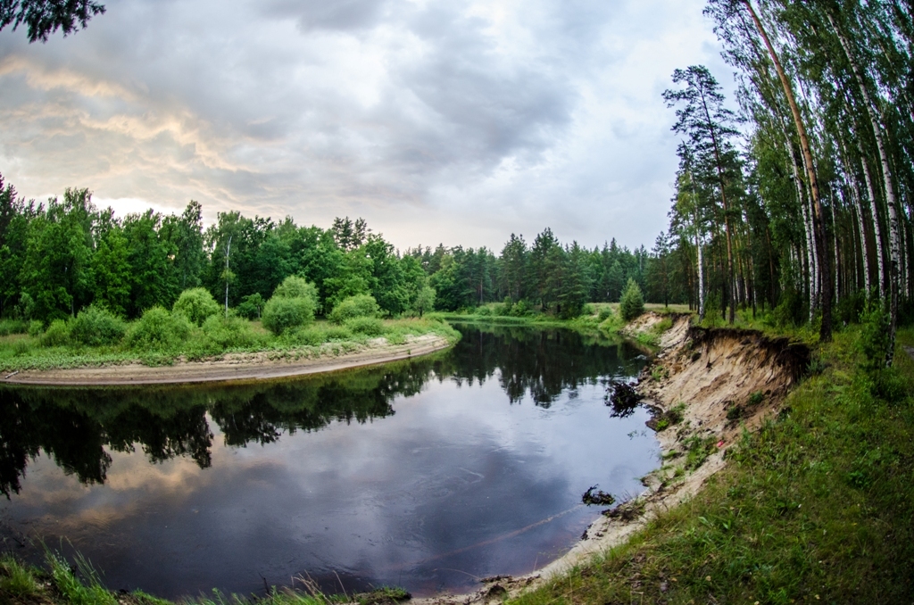 Station on the river Lukh July 17th - My, Summer, Heat, Relaxation, Lesnoe, Longpost