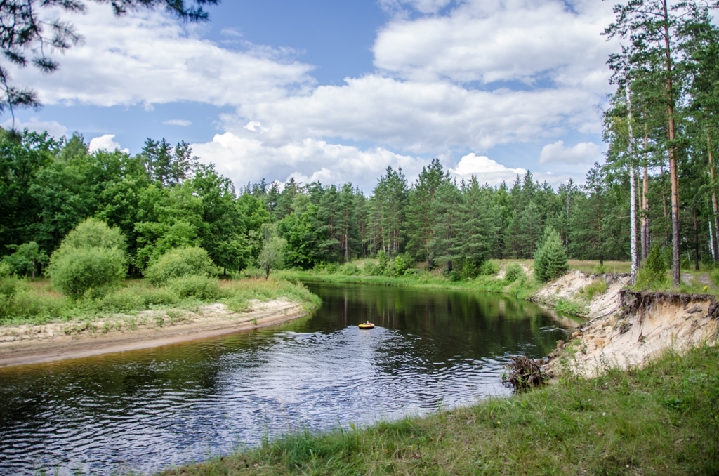 Station on the river Lukh July 17th - My, Summer, Heat, Relaxation, Lesnoe, Longpost