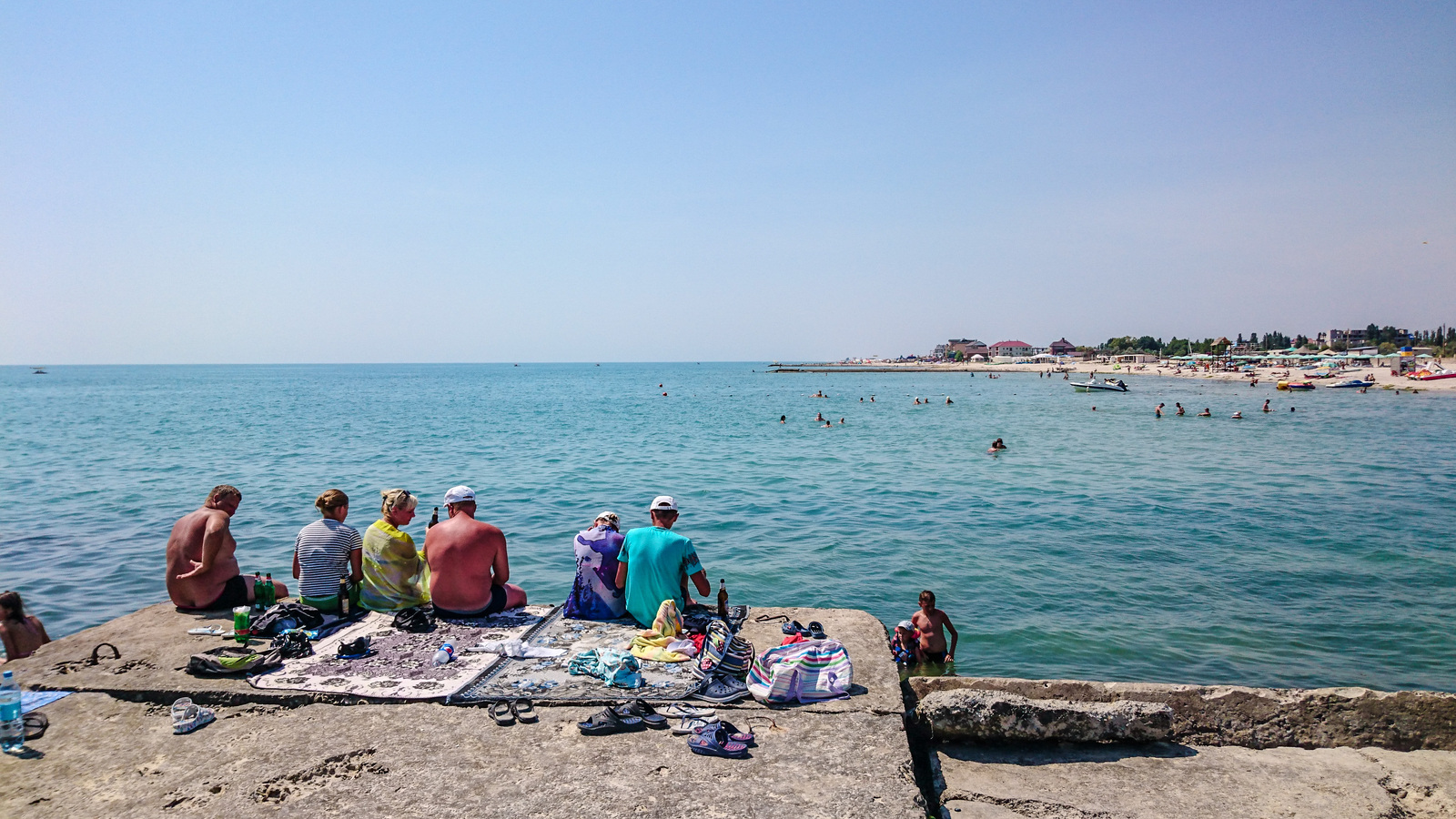 You are near the sea. Long post on the floor of the bump. - My, Black Sea, Relaxation, Hiking, Tourism, iron Port, Longpost