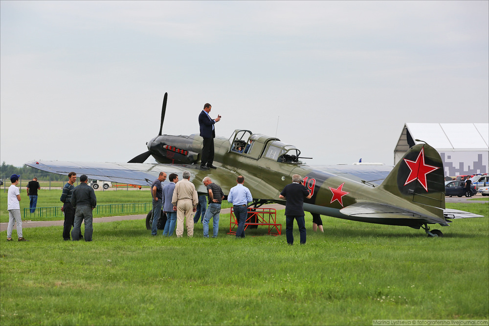 The old man who surprised everyone - Aviation, Airplane, IL-2, Restoration, Video, Longpost