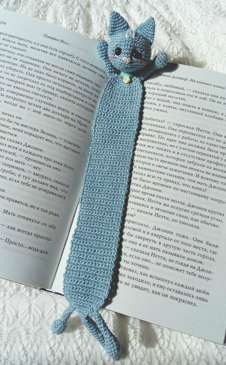 Bookmarks - My, Needlework without process, Crochet, With your own hands, cat, Dog, Books, Needlework, Milota, Longpost