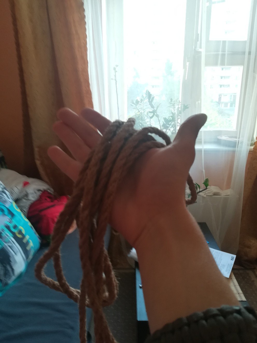 First time preparing the rope - My, Bondage, Shibari, Training, Longpost