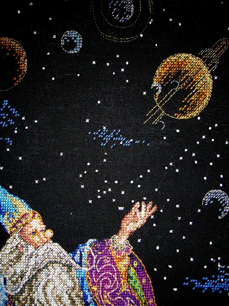 Embroidery 'Planetarius' - My, Embroidery, Cross-stitch, Sale, , Hello reading tags, Tenacity, Longpost