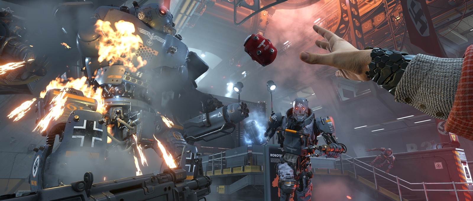 The shooter Wolfenstein II: The New Colossus will take into account the choice of players from the first part - news, Games, Wolfenstein, Trailer, Gameplay, The New Colossus, Bethesda, Video, Longpost