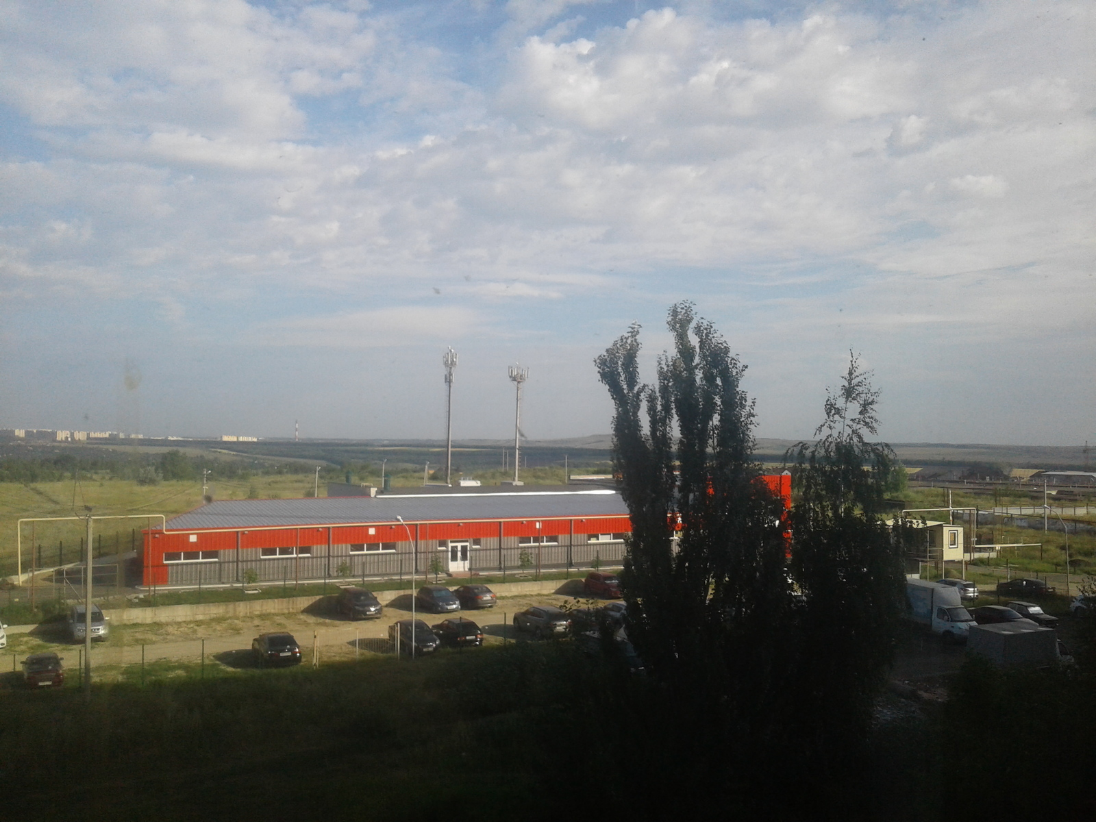 View from the window. - My, My, View from the window, Saratov