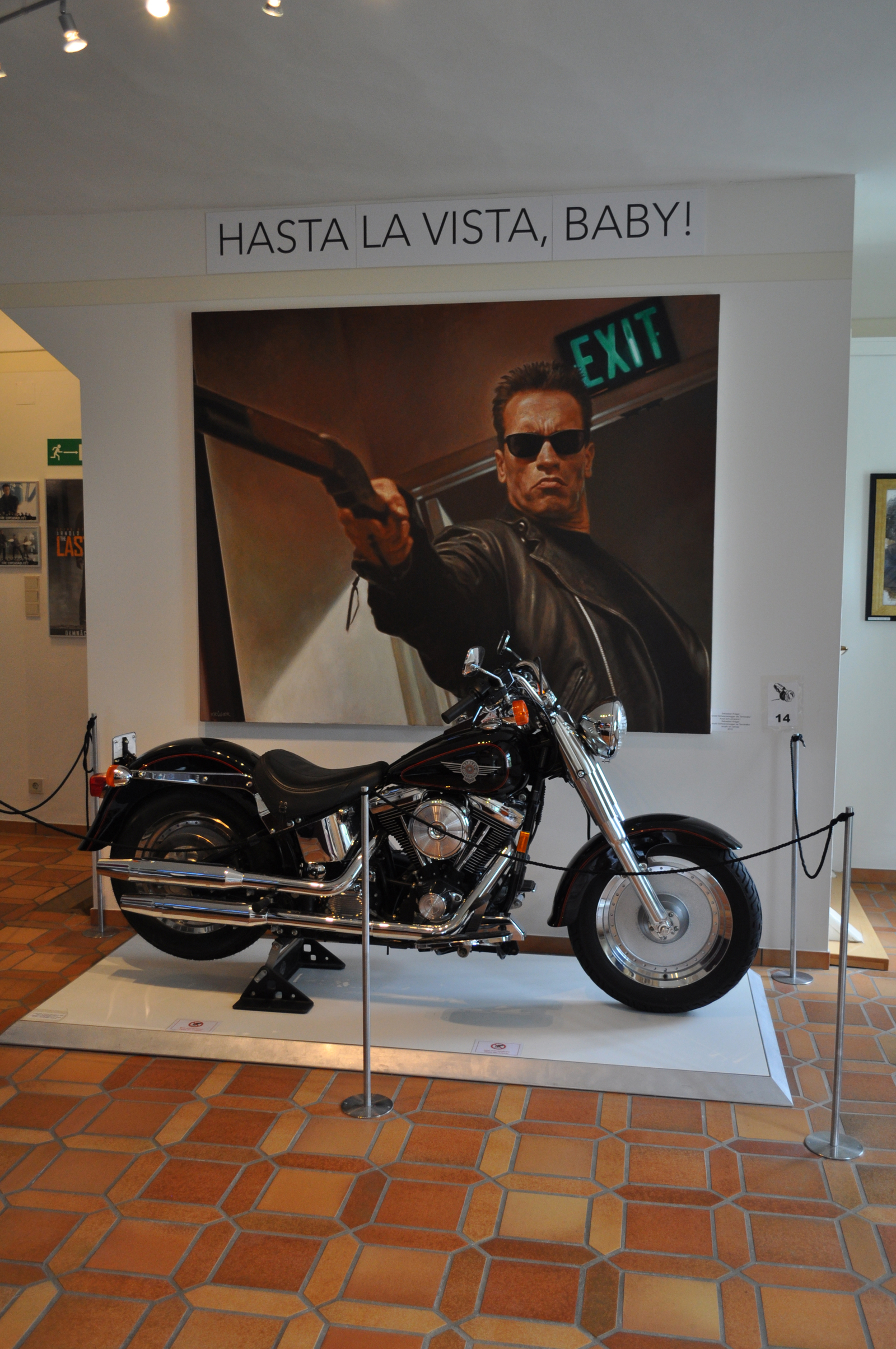 Arnie Museum. - My, Arnold Schwarzenegger, Austria, , Museum, Graz, Chain block, Longpost