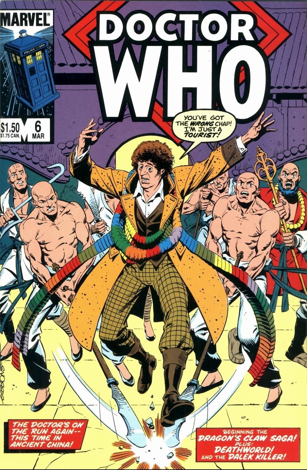 Знакомство с комиксами: Doctor Who #6 - Моё, Комиксы, Доктор Кто, Сонтаранцы, Шаолинь, Комиксы-Канон, Длиннопост, Marvel