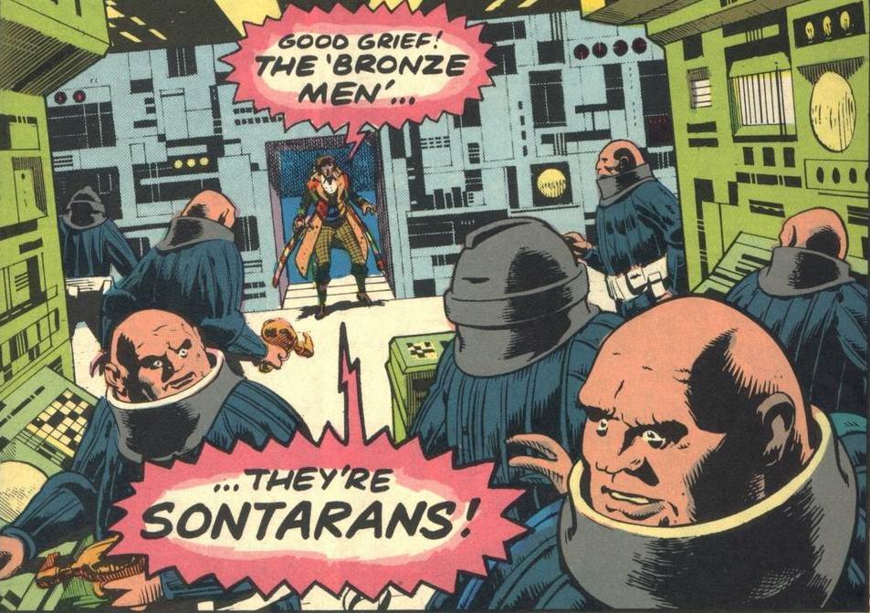 Comic Book Introduction: Doctor Who #6 - My, Comics, Doctor Who, Sontarans, Shaolin, Comics-Canon, Longpost, Marvel