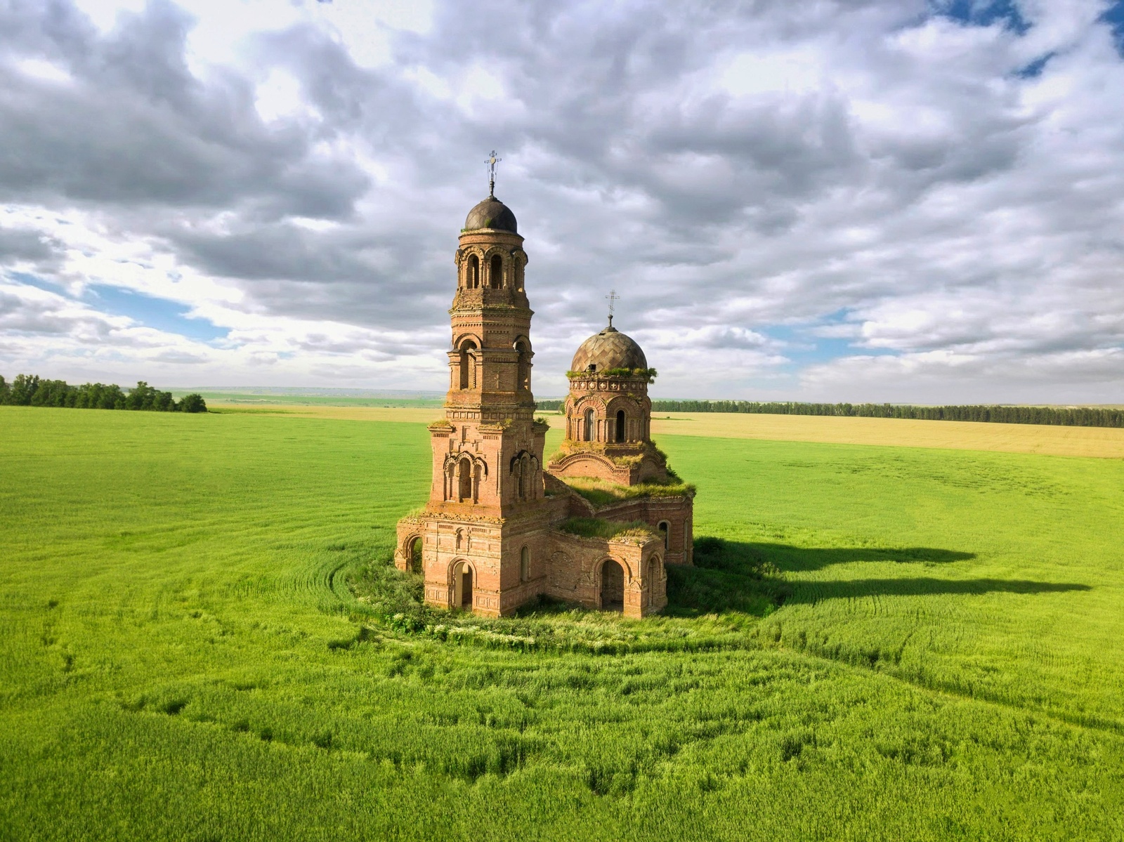 Ulyanovsk region, Edelevo tract - My, Ulyanovsk, Ulyanovsk region, Quadcopter, Abandoned, Abandoned place, Longpost