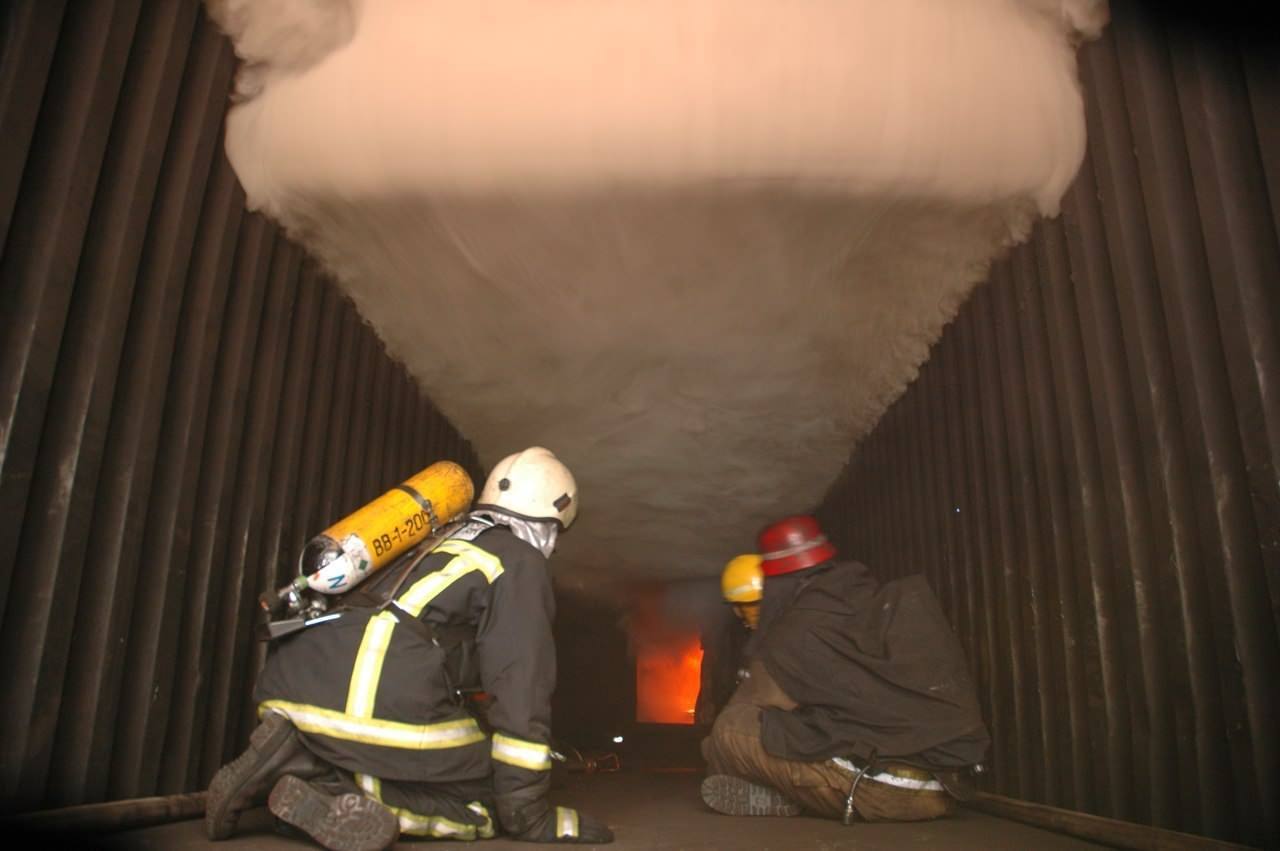 Perfect Smoke - Smoke, Fire, Firefighters, The photo