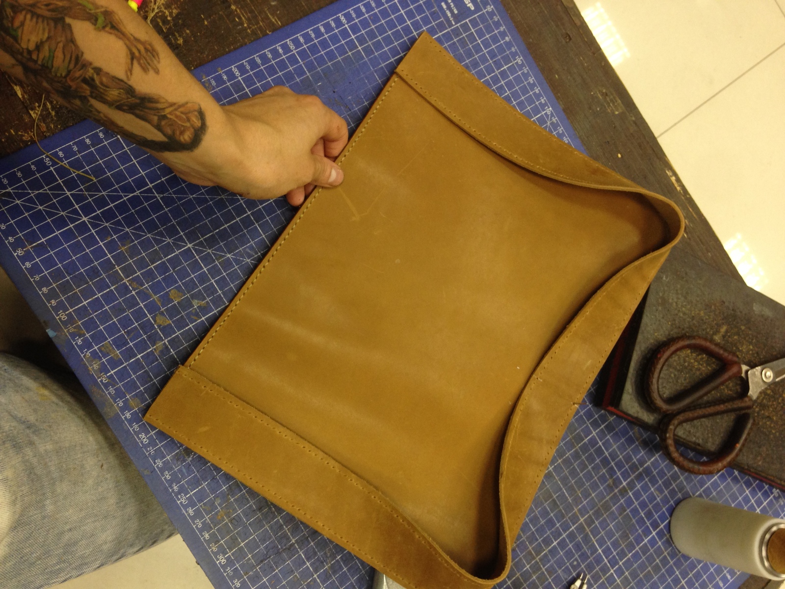 BabaLeatherworker. - My, Leather products, Babakezhevnik, Needlework with process, Longpost