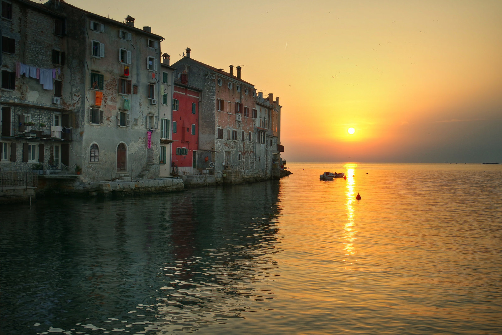 Rovinj, dawn. - The photo, Landscape, Sea, dawn, Croatia