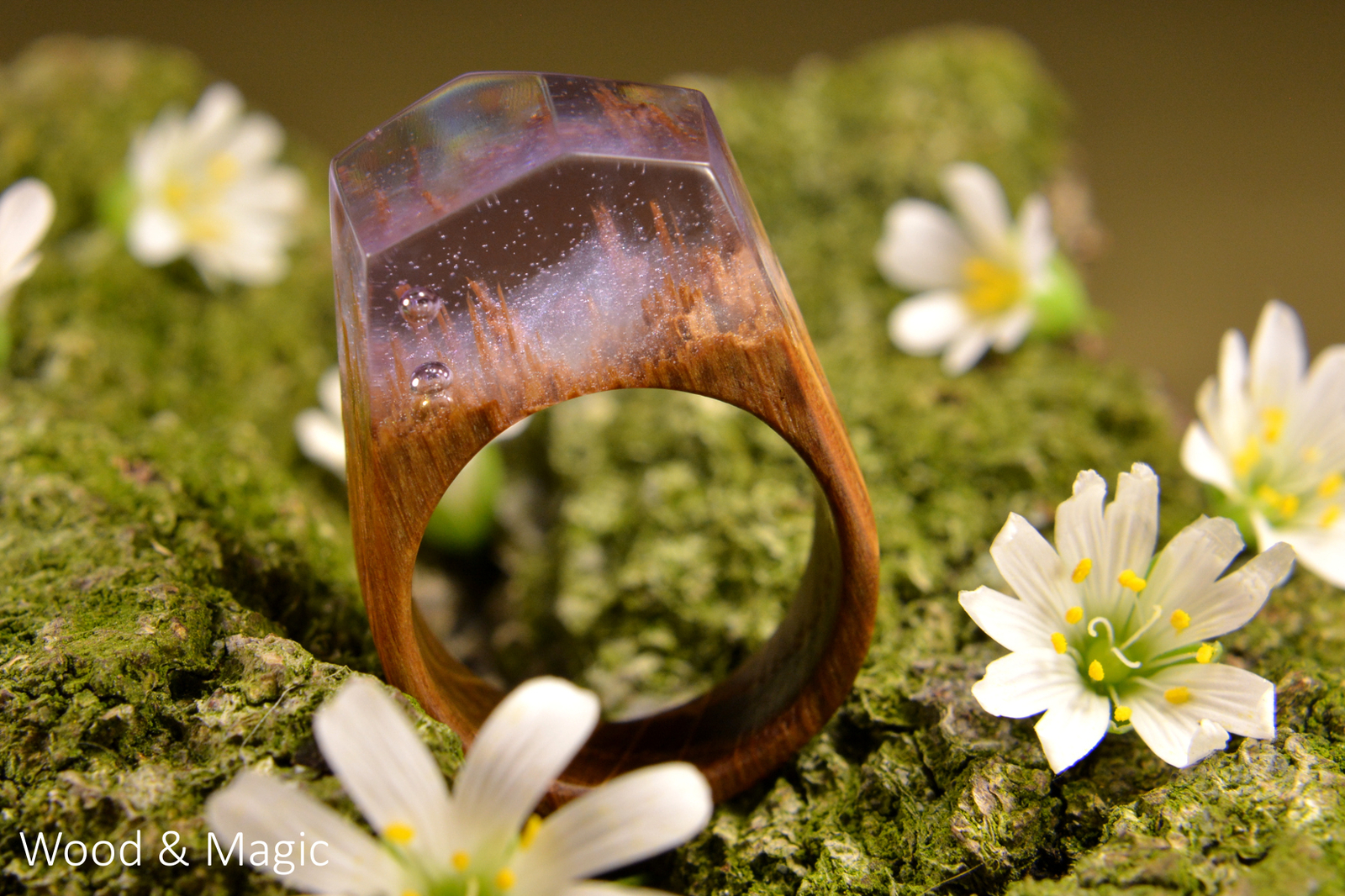 Unsuccessful photos of rings made of wood and epoxy - My, Ring made of wood, Epoxy resin, Handmade, Macro, Needlework without process, Longpost, Macro photography