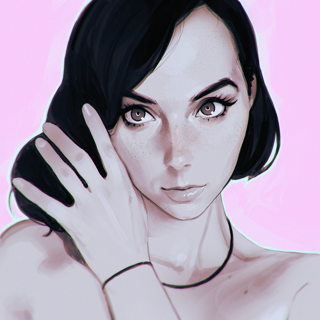 Kacie Marie - Ilya Kuvshinov, Girls, Drawing