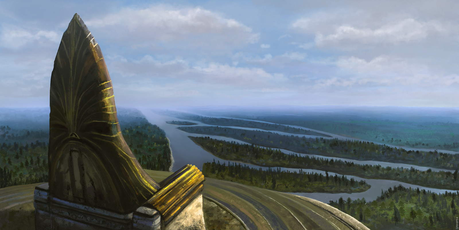 Through the Middle Earth. - Lord of the Rings, Middle earth, Art, Tolkien, Lotro, , Longpost