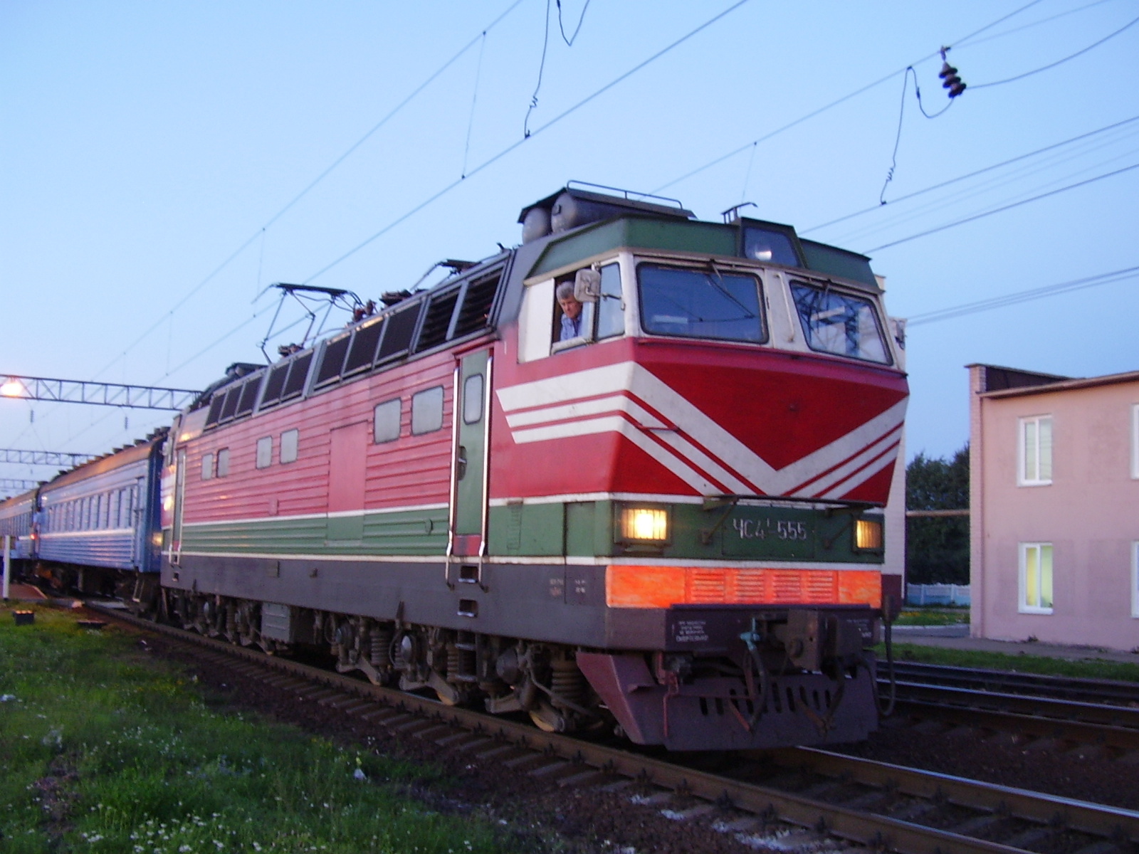 Electric locomotive-excellent student - My, Russian Railways, Republic of Belarus, Railway, Electric locomotive, Excellent students, Skoda, Help, My, Skoda