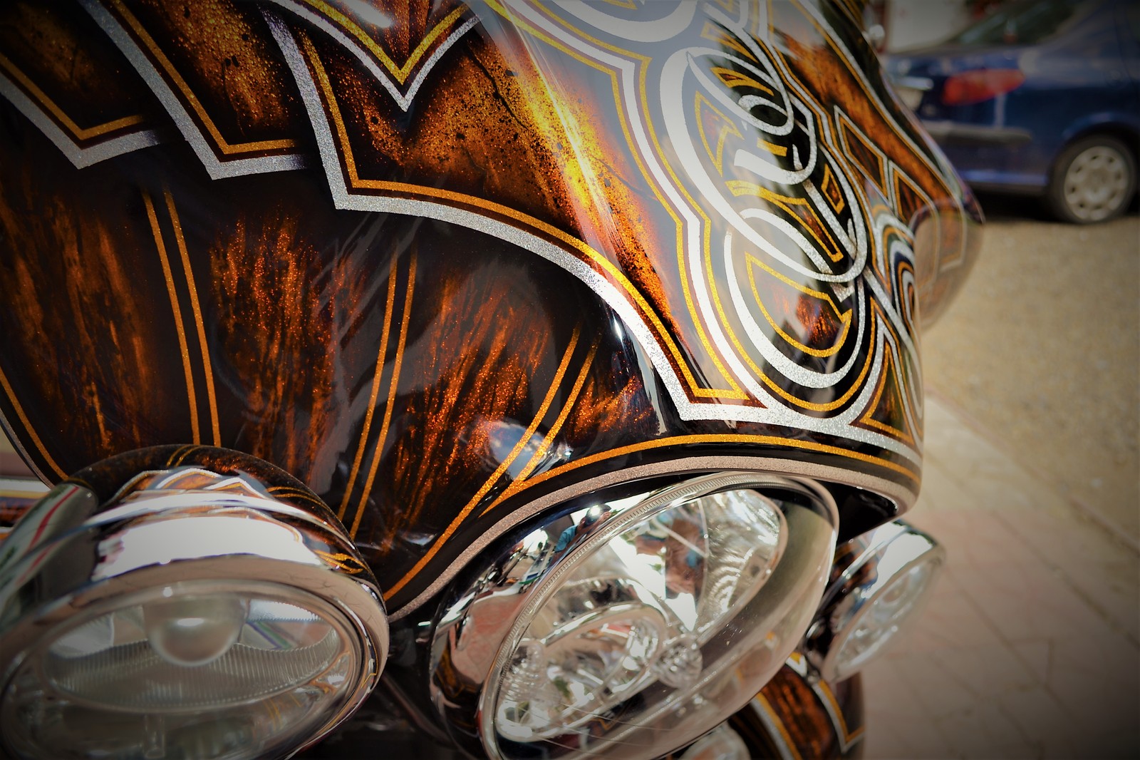 Yamaha custom painting - My, , , Exclusive, Painting, Custom Paint Job, Custom, Video, Longpost